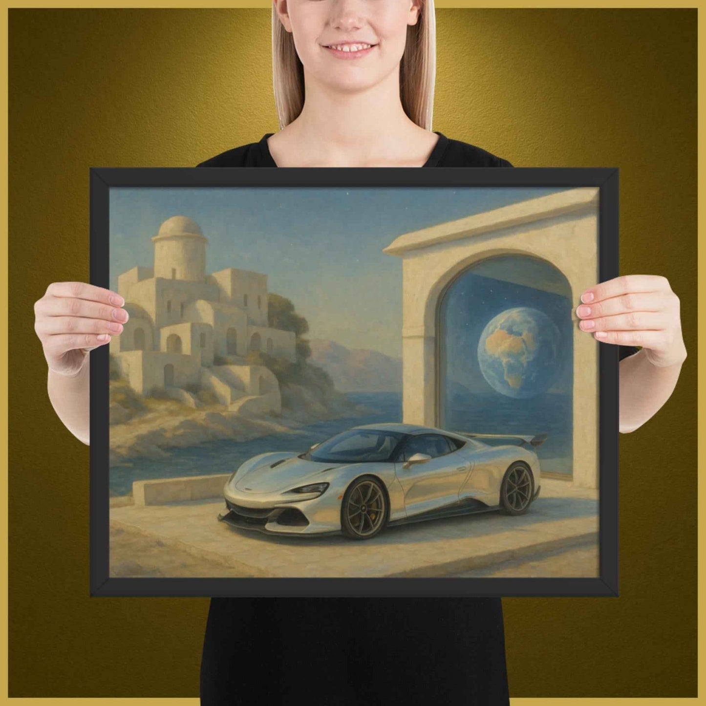 Juliet Gerahmtes Poster – Modern-Auto