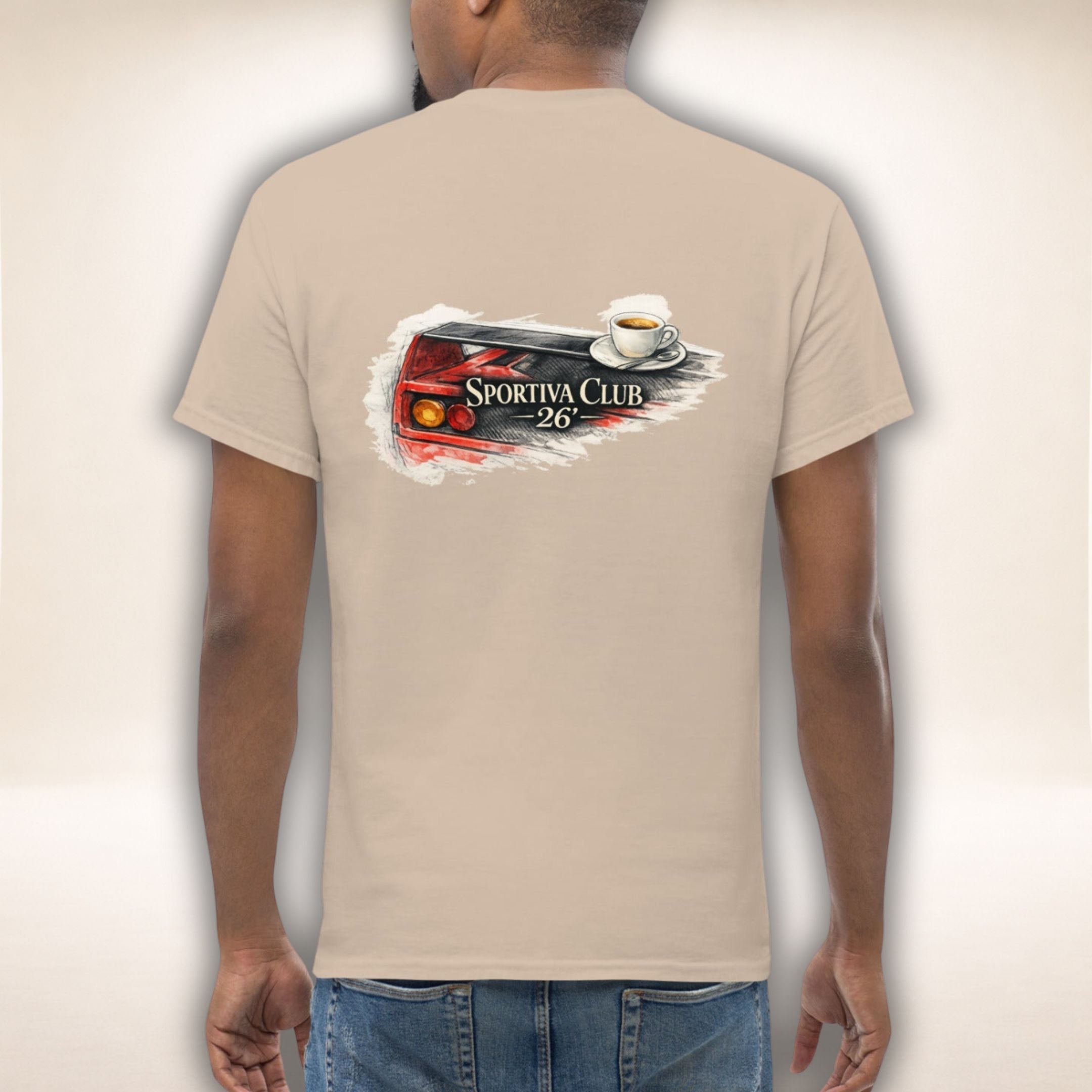 Sportiva Club 26´ Tee | Old-Money-Shirt mit Motorsport-Note