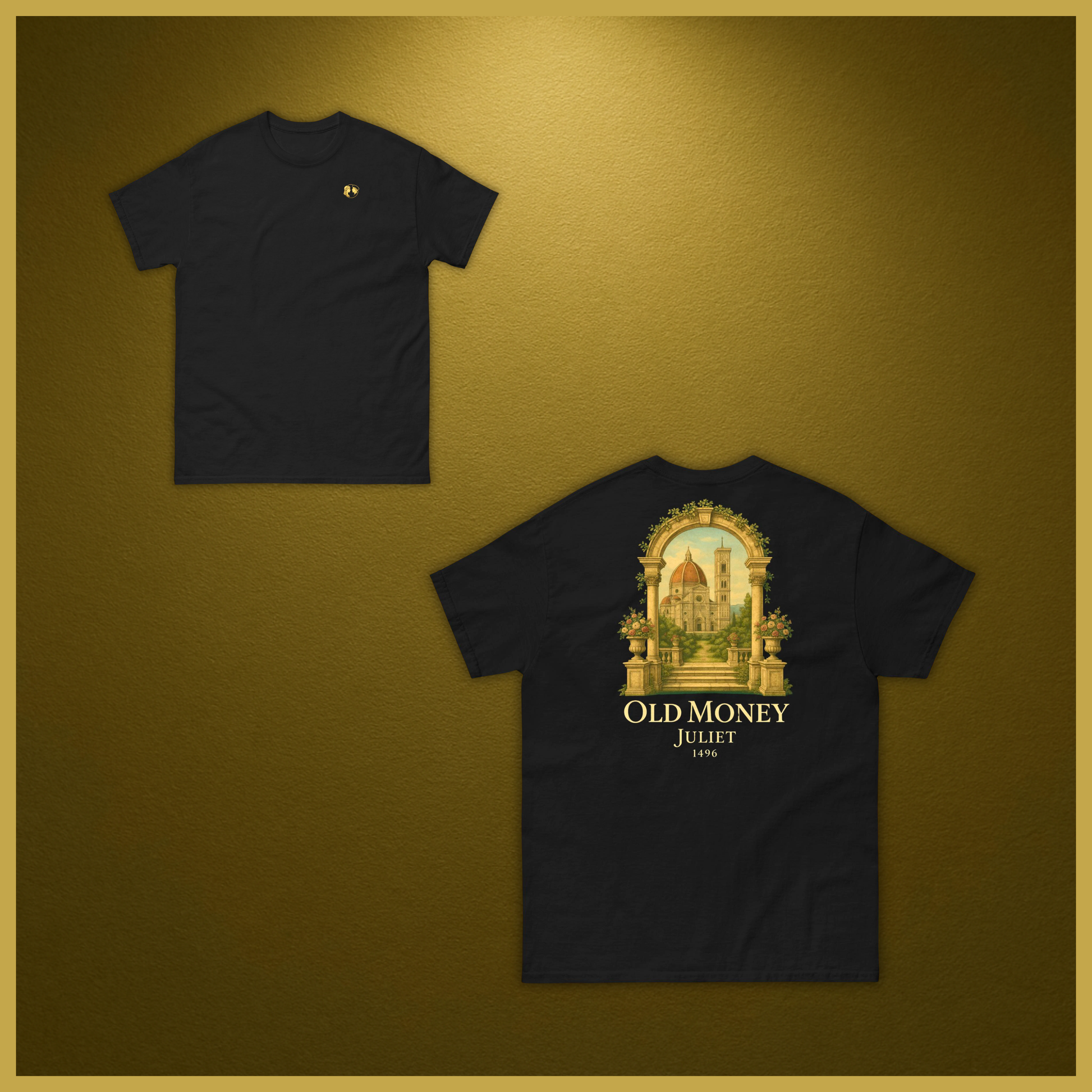 Old Money Italian T-Shirt - Juliet 1496