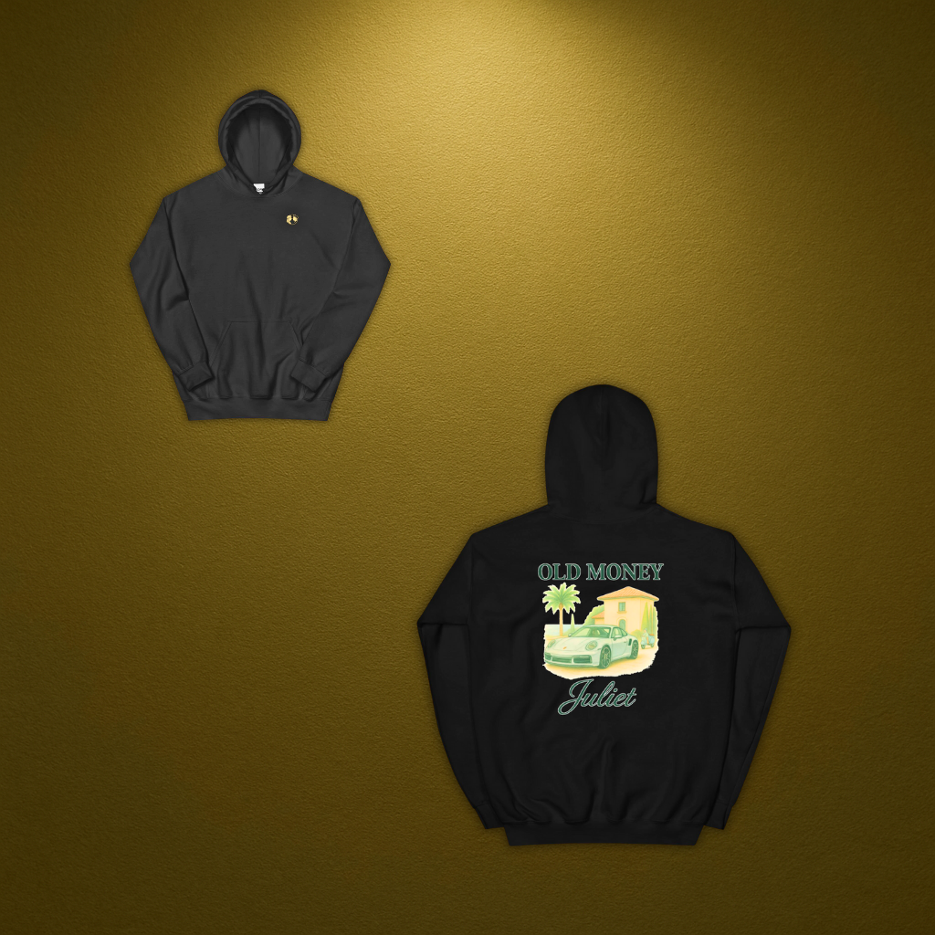 Old Money Unisex Hoodie – Eleganter Kapuzenpullover für kühle Tage - Juliet 1496