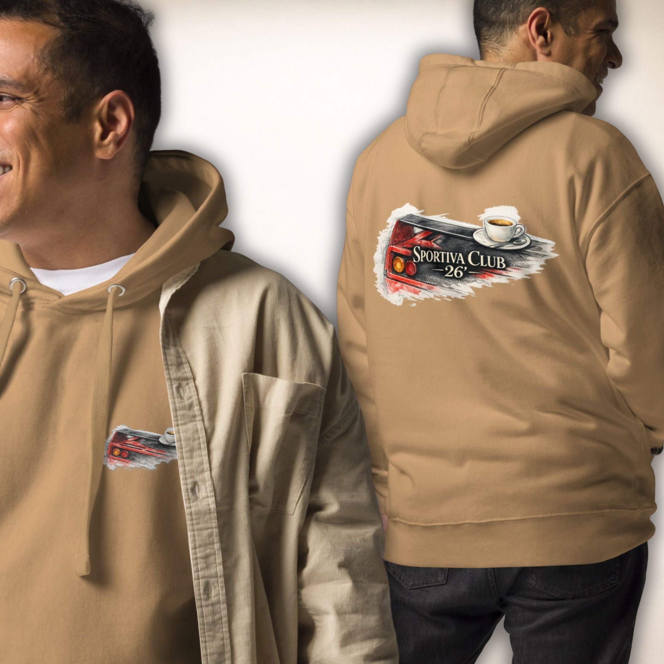 Sportiva Club 26´ Hoodie | Quiet Luxury im Club-Stil