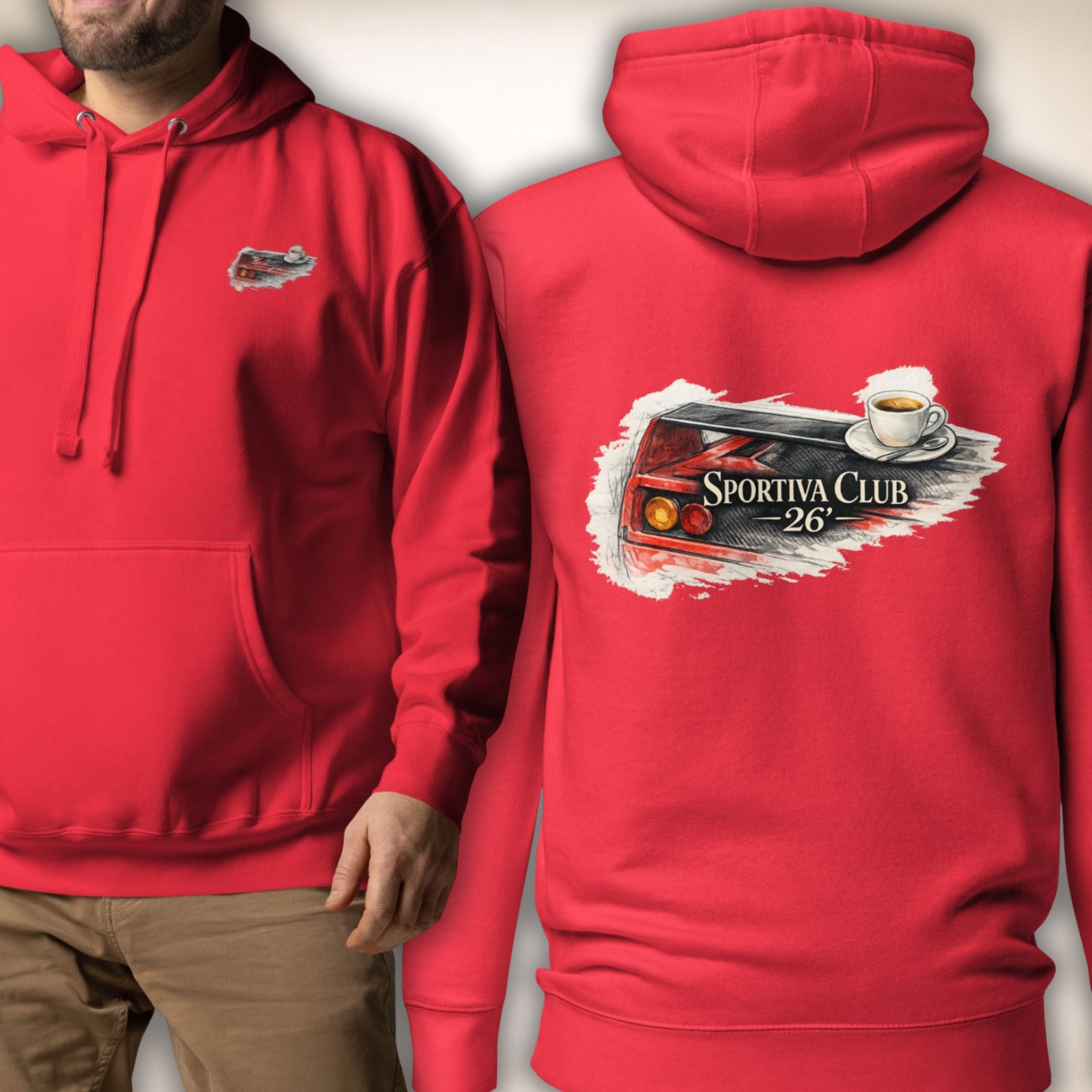 Sportiva Club 26´ Hoodie | Quiet Luxury im Club-Stil
