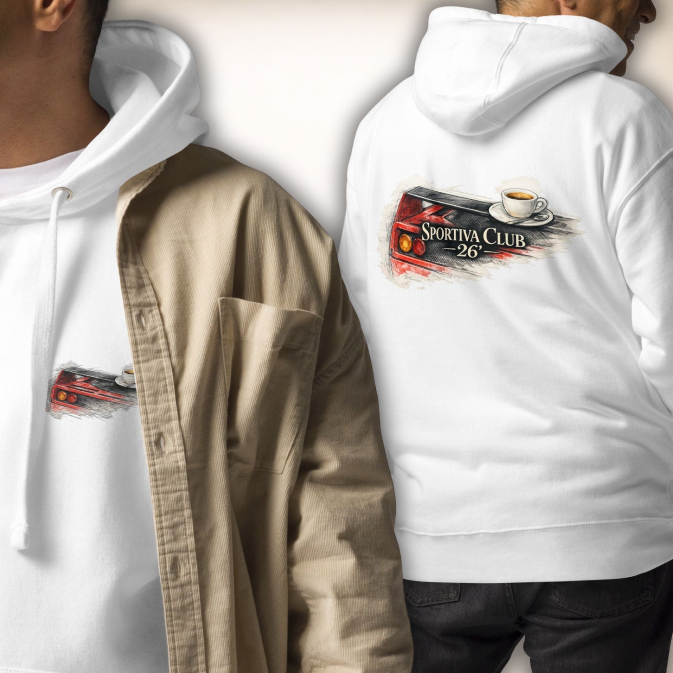 Sportiva Club 26´ Hoodie | Quiet Luxury im Club-Stil