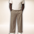 Baumwollhose Braun | Elegante Hose