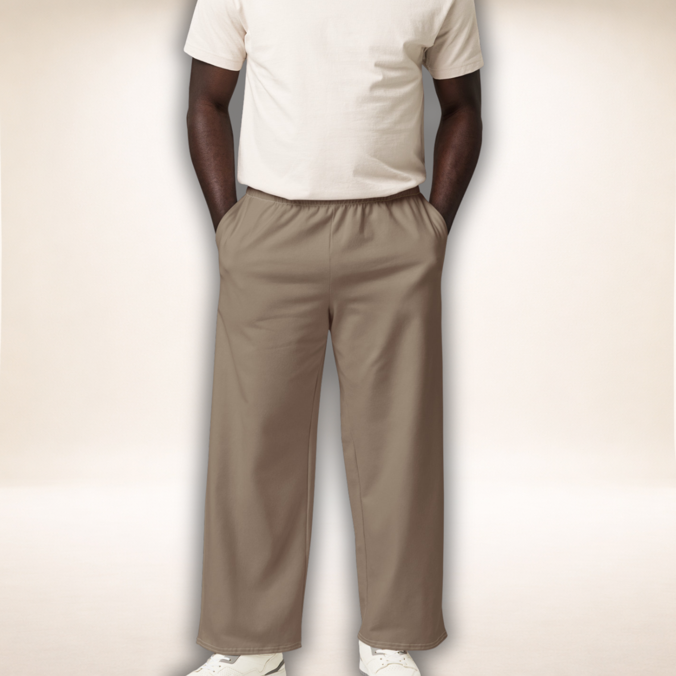 Baumwollhose Braun | Elegante Hose