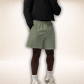 Unisex Baumwoll Shorts Grün | Stilvolle Shorts