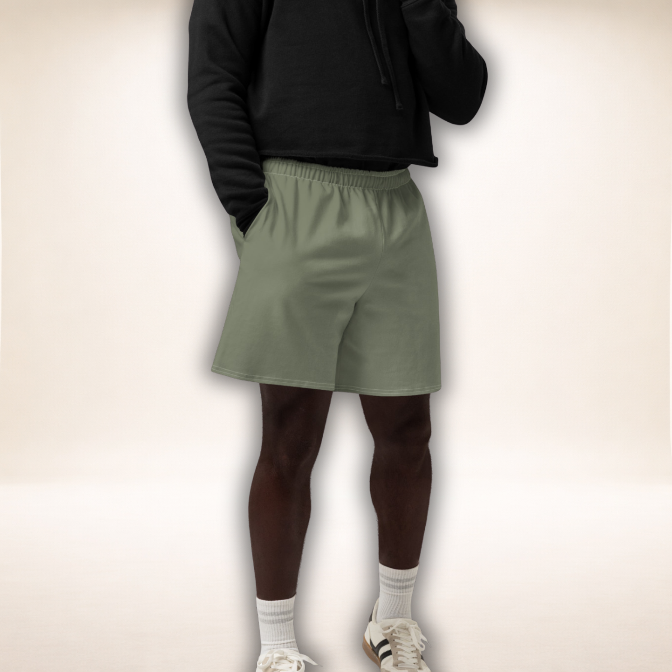 Unisex Baumwoll Shorts Grün | Stilvolle Shorts