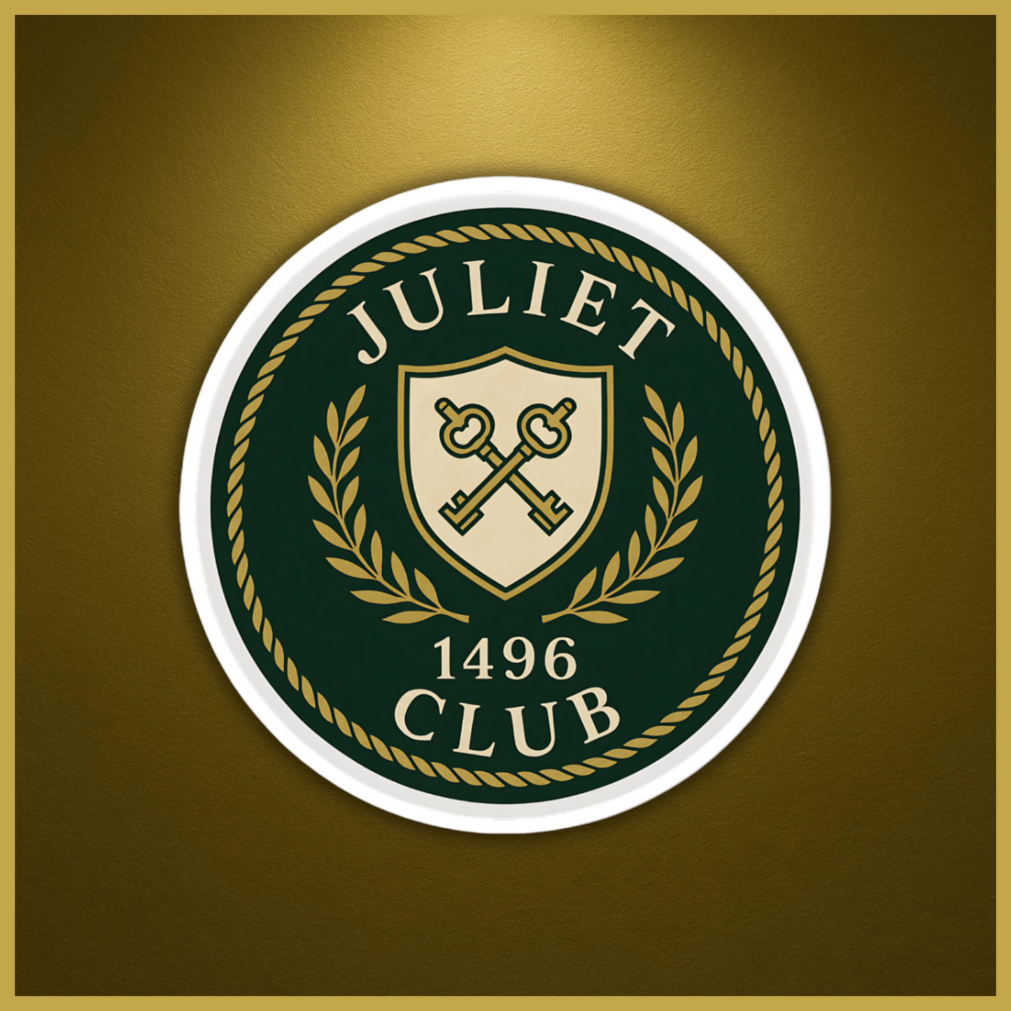 Juliet 1496 Club Sticker
