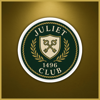 Juliet 1496 Club Sticker