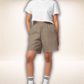 Unisex Baumwoll Shorts Braun | Stilvolle Shorts