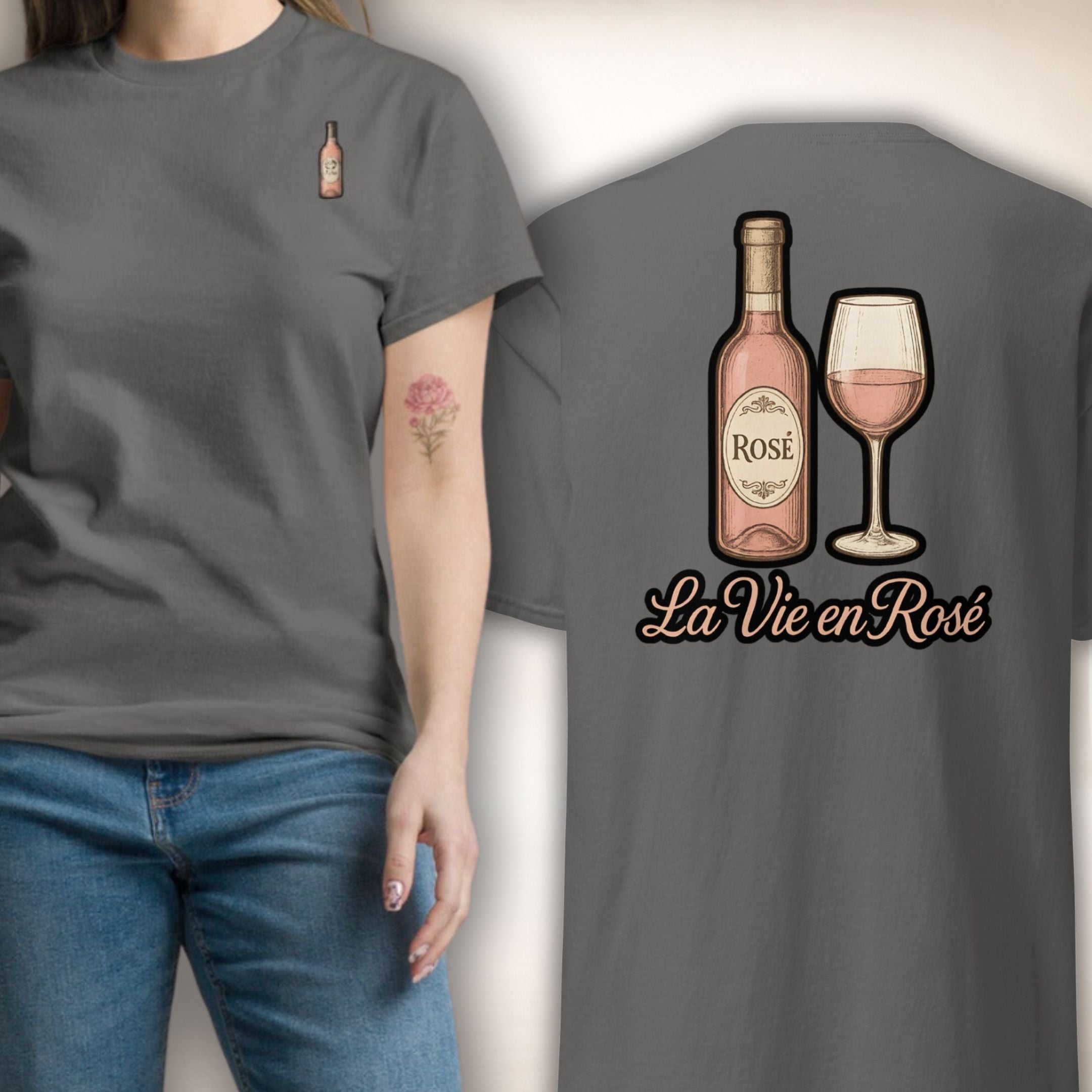 Rosé Royale Tee | Tee für kultivierte Looks