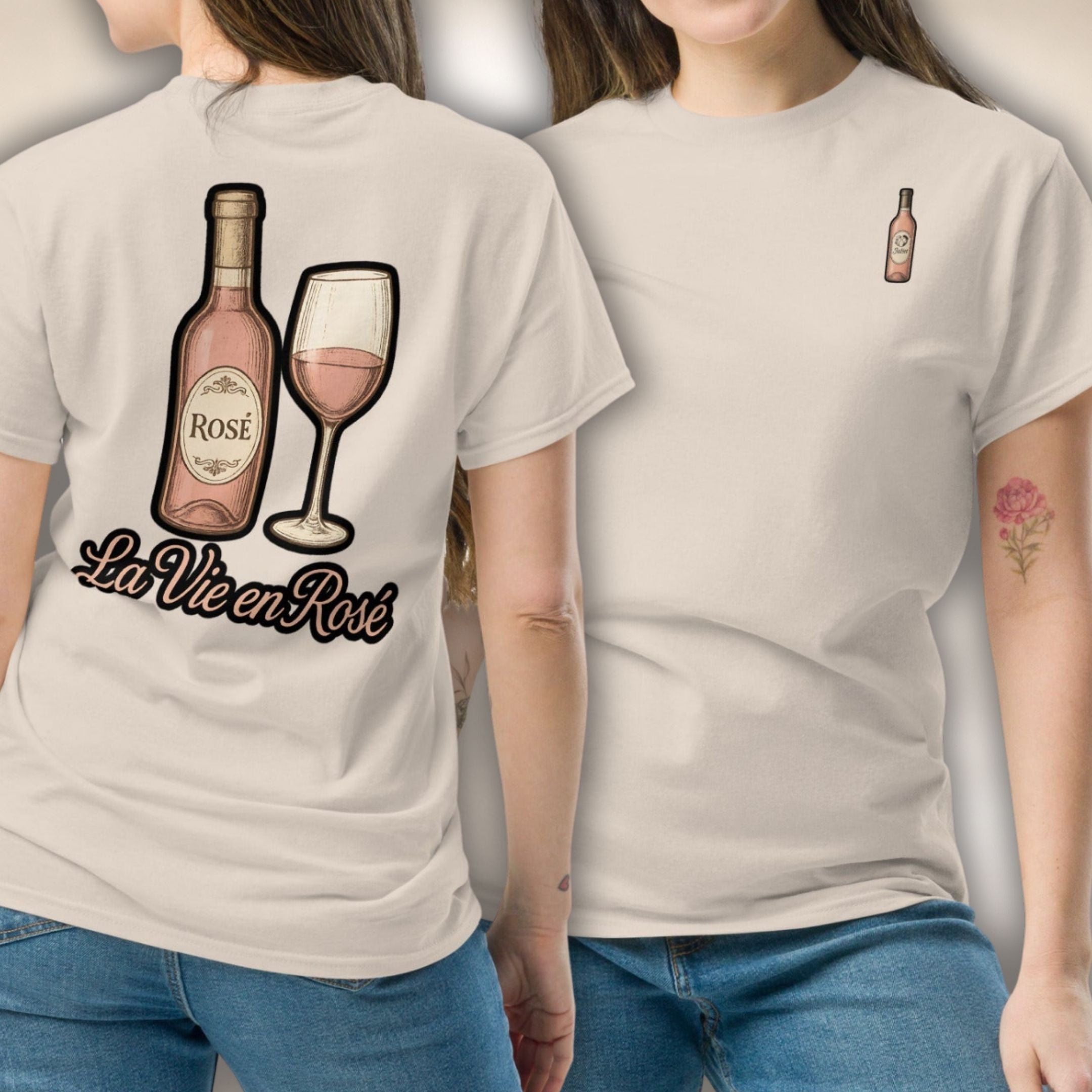 Rosé Royale Tee | Tee für kultivierte Looks