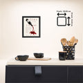 Vino Poster | Gerahmtes Poster mit ruhiger Eleganz