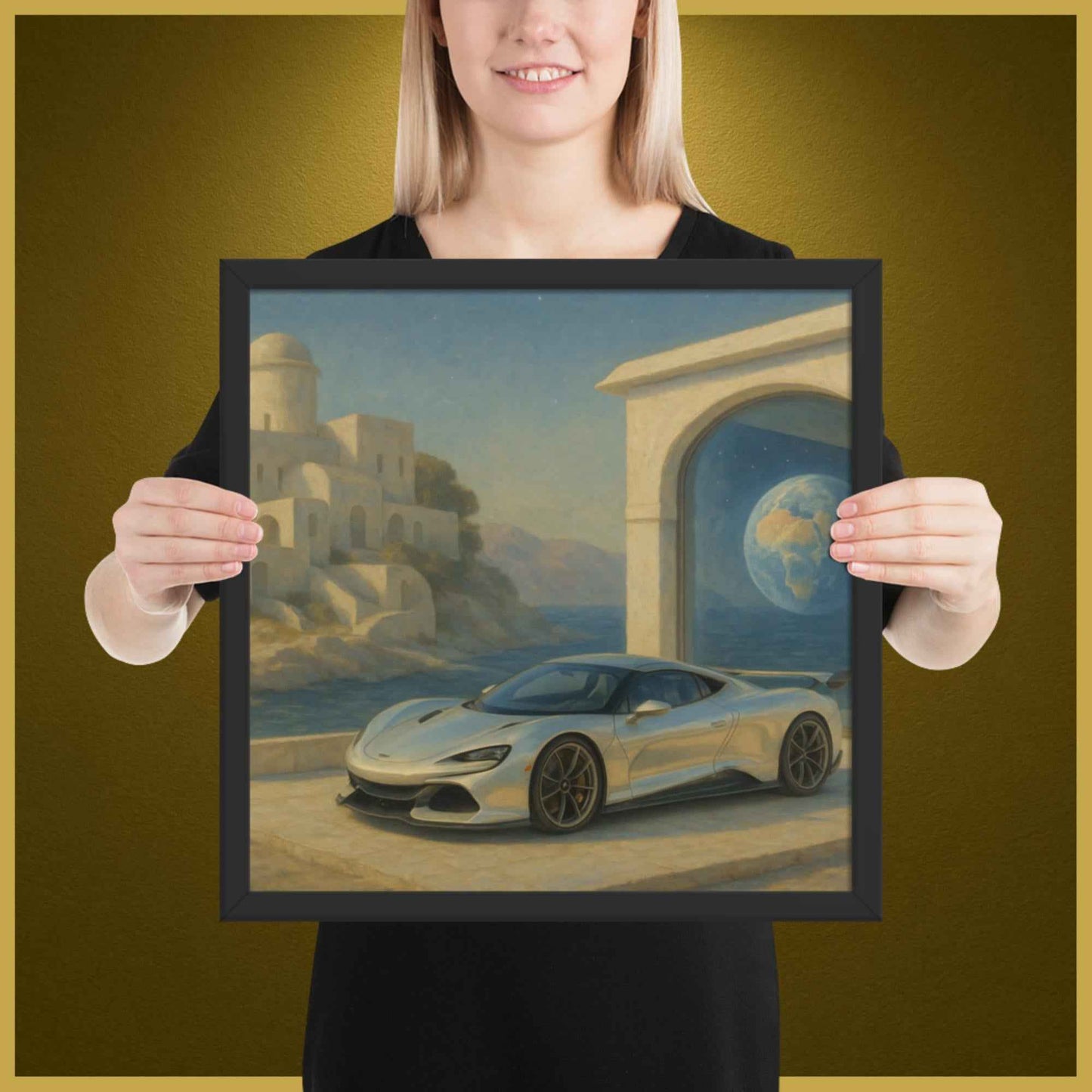 Juliet Gerahmtes Poster – Modern-Auto