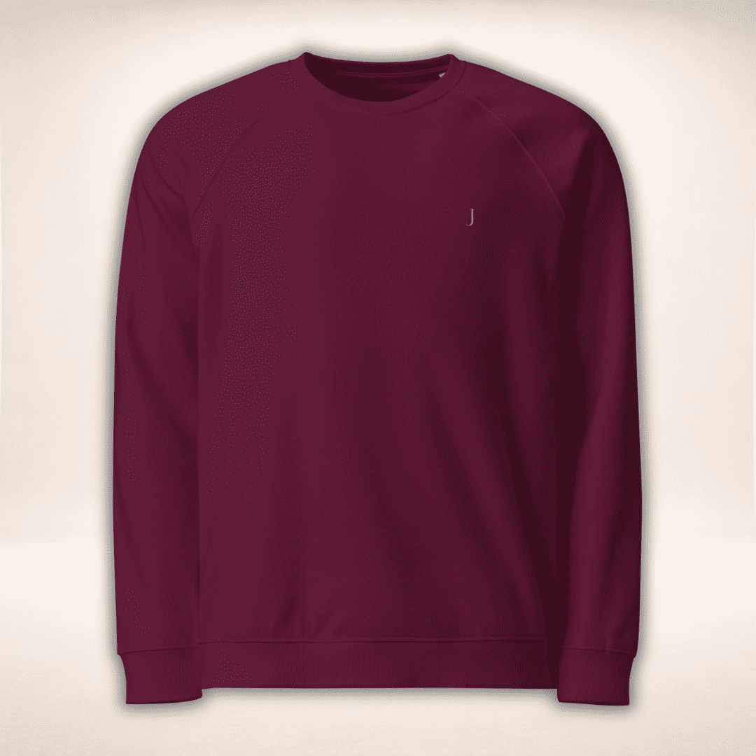 Club Juliet Sweatshirt in Burgunderrot, Vorderansicht